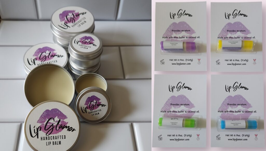 Lip Glamor: An online handcrafted lip balm line with all natural ingredients